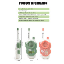 4X Kids Walkie Talkie Cartoon Wireless Walkie Talkie 300M Portable Kid Phone Walkie Talkie Toy Intercom Talking Machine