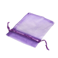 40 Pack Beautiful Dark Organza Gift and Favour Bags 7Cm X 9Cm