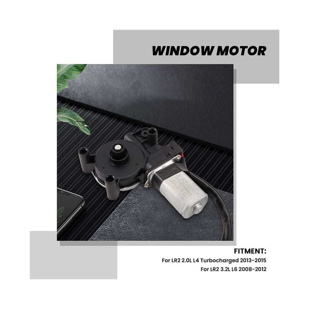 Front Left Lifter Motor Window Motor Glass Lift Motor Lr002209 For Lr2 2.0L 3.2L 2008-2015 4713001230456