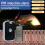 4X Camping Perimeter Alarm 125DB High-Volume Trip Alarm Motion Sensor Multiple Modes Easy Installation Camping Security 6