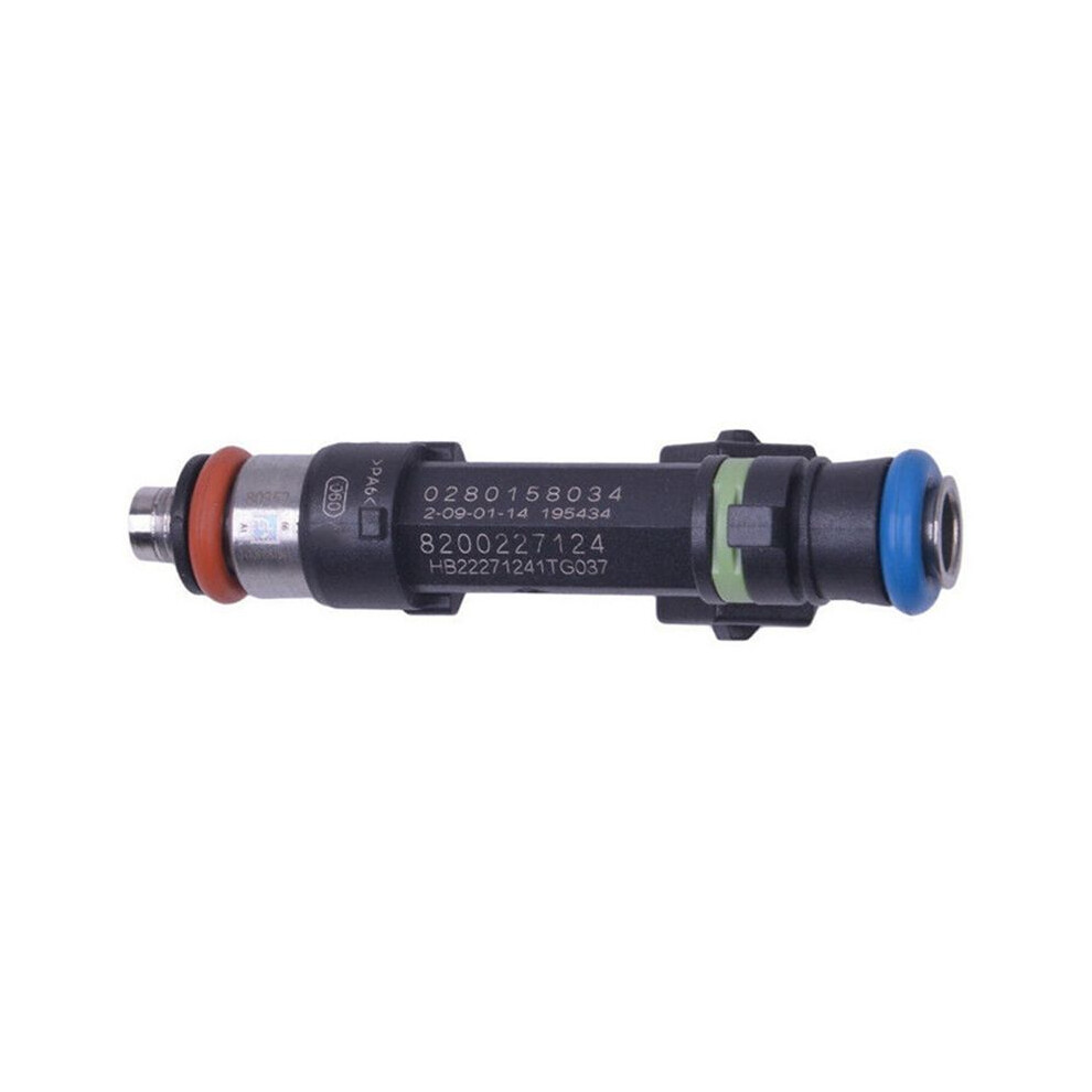 1Pcs Car Fuel Injectors For Dacia 2004 Lodgy Dokker Logan 1.4-1.6L Fuel Injector Nozzle 0280158034 8200227124 4711486340608