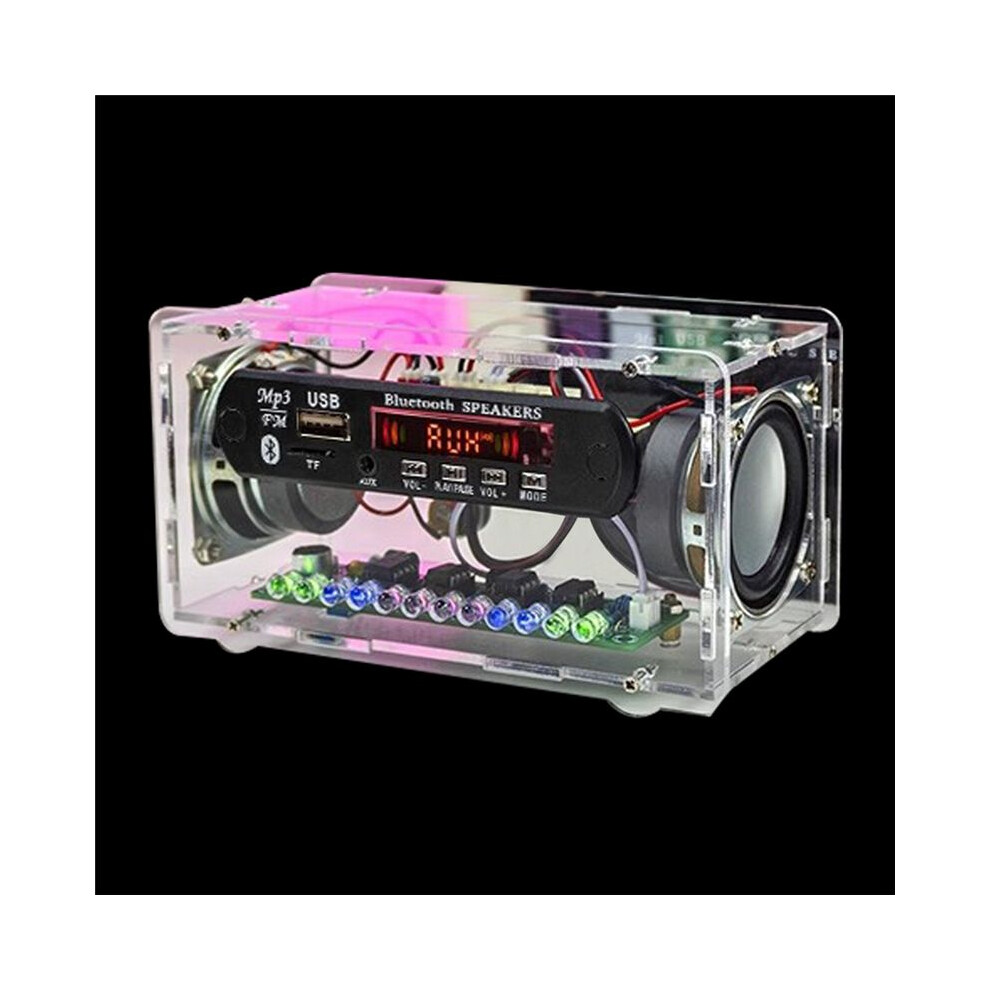 Diy Speaker Kit With Fm Radio Diy Soldering Project Practice Solder Assembly Diy Electronic Kit 2X3w Speaker B 4712094623732