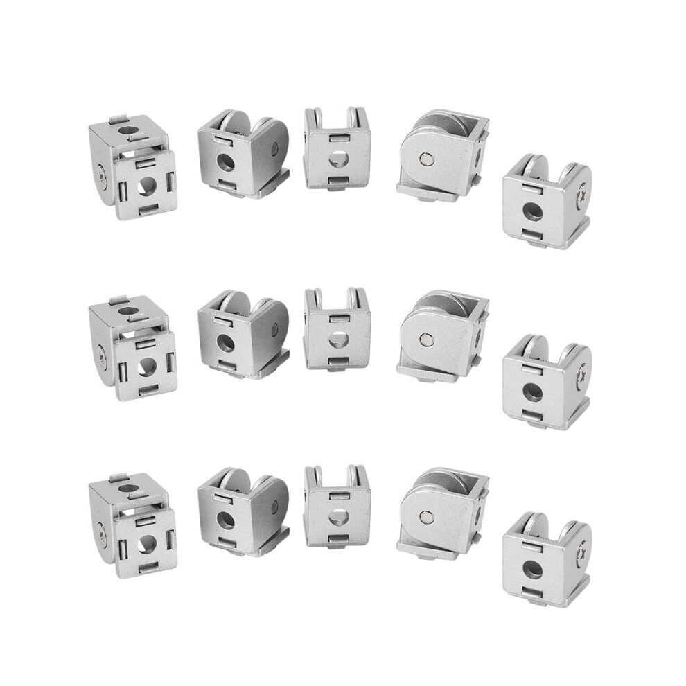 15Pcs Zinc Alloy Pivot Joint For Aluminum Extrusion Profile 2020 Series, Flexible Pivot Joint For 2020 Aluminum Profile 4761042721327