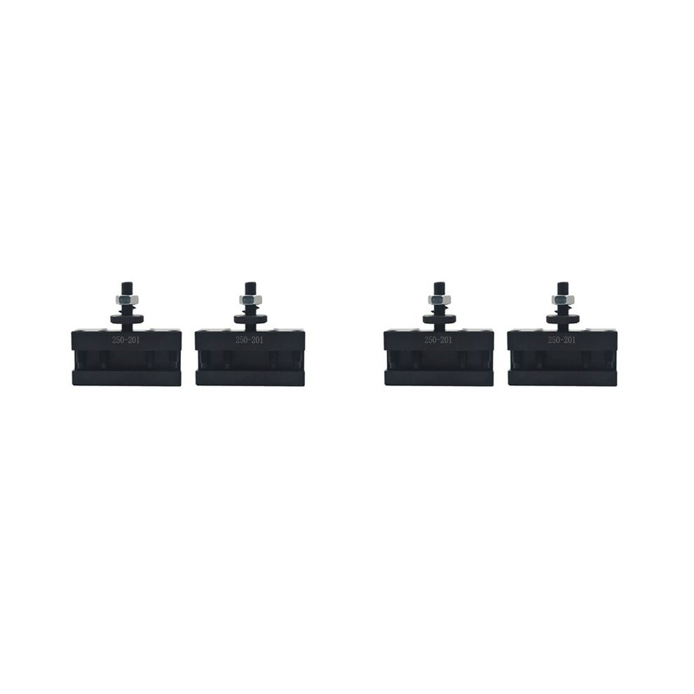 4Pcs 250-201 Quick Change Tool Holder Turning And Facing Tool Holder For Lathe Cutter Cutting Tool Bits 6033868792262