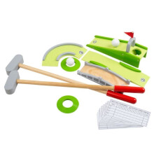 Conjunto de obstáculos de minigolfe BIGJIGS - Jogos ao ar livre para crianças - Branco - Ao ar livre