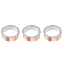 3 Pezzi 30mm x 10M Foglio di Rame Nastro Adesivo EMI Chitarra Lumaca Strumento Barriera