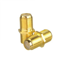 5Pcs Coaxial Cable Connector, RG6 F-Type Gold Plated Adapter Female to Female Coax Cable Extender for TV Cables