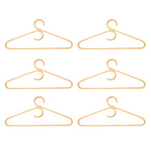 Stile gancio in rattan, gancio per abbigliamento, gancio per adulti, gancio per decorazione della stanza adatto AI tuoi vestiti. 6 lotti iniziali
