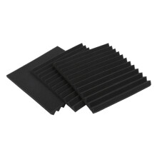 Wedge Acoustic Foam With Adhesive Tape 16 Pcs Soundproof Panels,Silencing Sponge