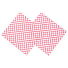 1000 PCS checkered deli candy basket liner Food Wrap Papers, Fat Repellent, Sandwich Burger Packing, Red and White