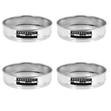 4X Ferramenta de Jardinagem de Jardinagem de Malha de Peneira de Solo Peneirada de Adubo para Serviço Pesado Bandeja de Sementes-10 (2 mm)