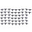300Pcs(150 Pairs)Garden Irrigation Kit Adjustable Atomization Dripper Atomization Connection Tee Joint 2