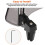 Motorcycle Windshield Grey Extension Adjustable Spoiler Deflector for      36X14cm 10