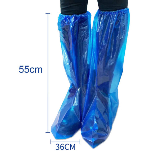 Copriscarpe Lunghe Usa E Getta Impermeabili da 200 Pezzi Copriscarpe Protettive per Tappeti 2