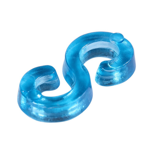 Neue Tolle Webstuhl Bands Packung mit 250 Bunten S-Clips 2