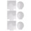 2mm Acrylic Sheet Clear Cast for Plexiglass with Double Sided Protective for LED Light Base Signs DIY Display 6 Pcs 1
