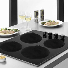 48 Pcs Inductie Kookplaat Mat Protector Antislip Siliconen Isolatie Pad Cook Top Cover Herbruikbare Warmte Geïsoleerde Mat