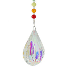 3X Soleil Capteur Feng Shui Cristaux Fenêtre Grand Ab Ab Drop Prism Décoration