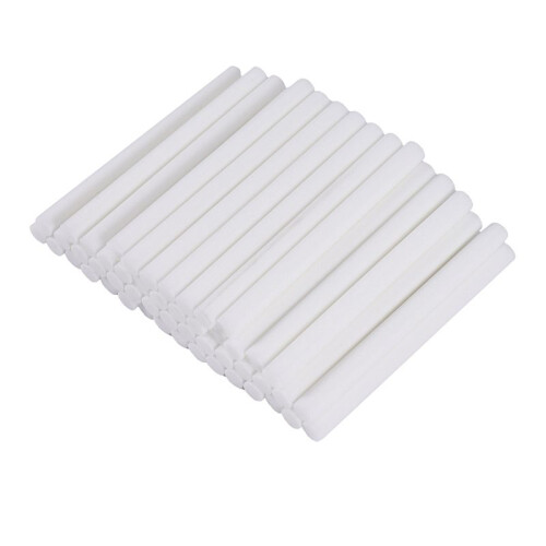 50 Pcs Car Humidifier Sticks Cotton Filter Refill Sticks Filter Replacement Wicks for Portable Ultrasonic Aroma Diffuser 1