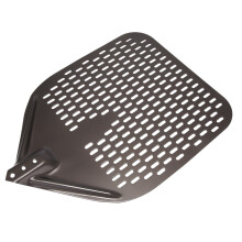 Perforated Pizza Peel, 12 Inch Rectangular Pizza Peel Turning Pizza Peel Pizza Shovel for Baking Homemade Pizzas