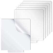Acrylic Sheet Clear Cast for LED Light Base Table Signs DIY Display Projects Led Lights for Projects 6 Pieces
