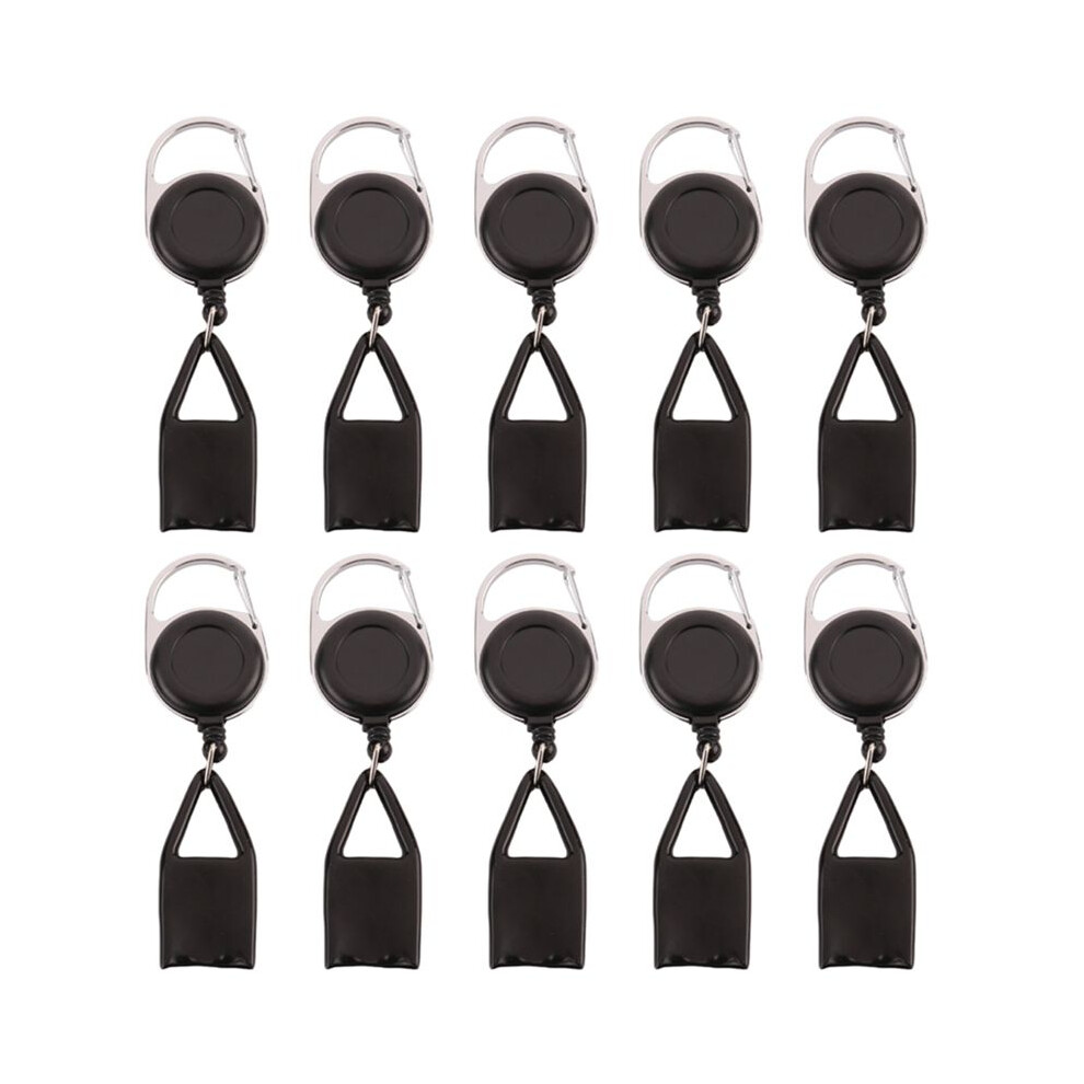 Brecantia 10Pcs Silicone Lighter Holder Sleeve Clip Lighter Protective Cover Smoking Accessories With Retractable Keychain