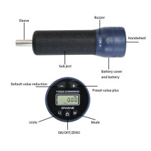 Adjustable Torque Screwdriver Wrench, 1/4-Inch Drive Digital Screwdriver with 10 Bit Set 0.12-12N.M for Bicycle Repair