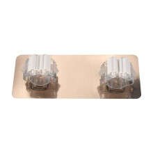 Autocollant de support de etagere de organiser de vadrouille de carrelage de mur Porte-balai Autocollant de support mural en plastique de brosse de