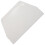 3X 19 cm x 12.5cm Flat White Plastic Cake Decorator Dough Pastry Scraper Tool 1