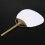 60 pcs/lot wedding White Paddle Fan for wedding decoration 8