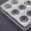 2X 24 Holes Semi Sphere Chocolate Mould Polycarbonate Chocolate Bar Mold Half  Candy Maker Mold Bakeware 6