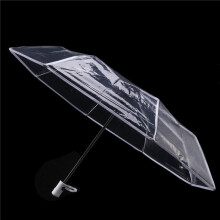 2X Parapluie Transparent Parapluie Automatique A Pluie pour Des Femmes et Des Hommes Parapluie Automatique De Pluie Parapluie Transparent De Style