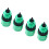 Garden Hose Pipe One Way Adapter Tap Connector Fitting for Irrigation 8-pack 8