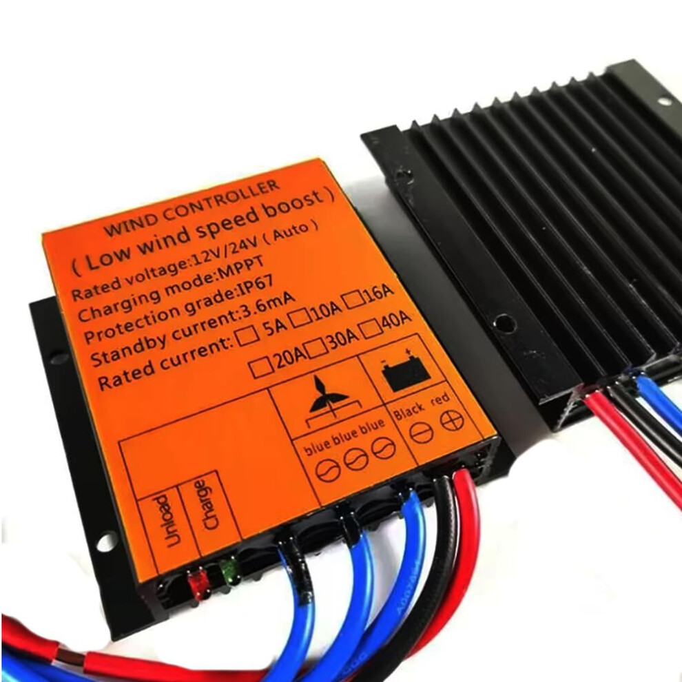 48V 8000W Mppt Wind Turbine Charge Controller Ip67 Waterproof For Offgrid Battery Systems 9455672108942