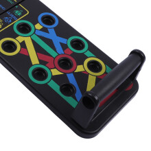 Foldable Push Up Board for Home Fitness – Multi-Color, Compact Size
