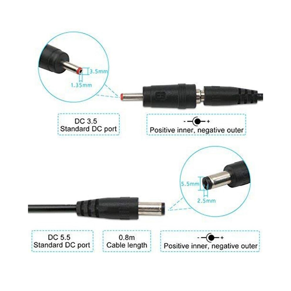 2X Usb To 9V,5V To 12V Step ,Usb Cable 5V Boost To 9V 12V Voltage Converter 1A Step- Volt Transformer Power 6031137974937