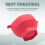 Silicone Microwave Popcorn Bowl Foldable Popcorn Maker Bucket Bowl with Lid Folding Popcorn Kitchen Baking Tool Red 7