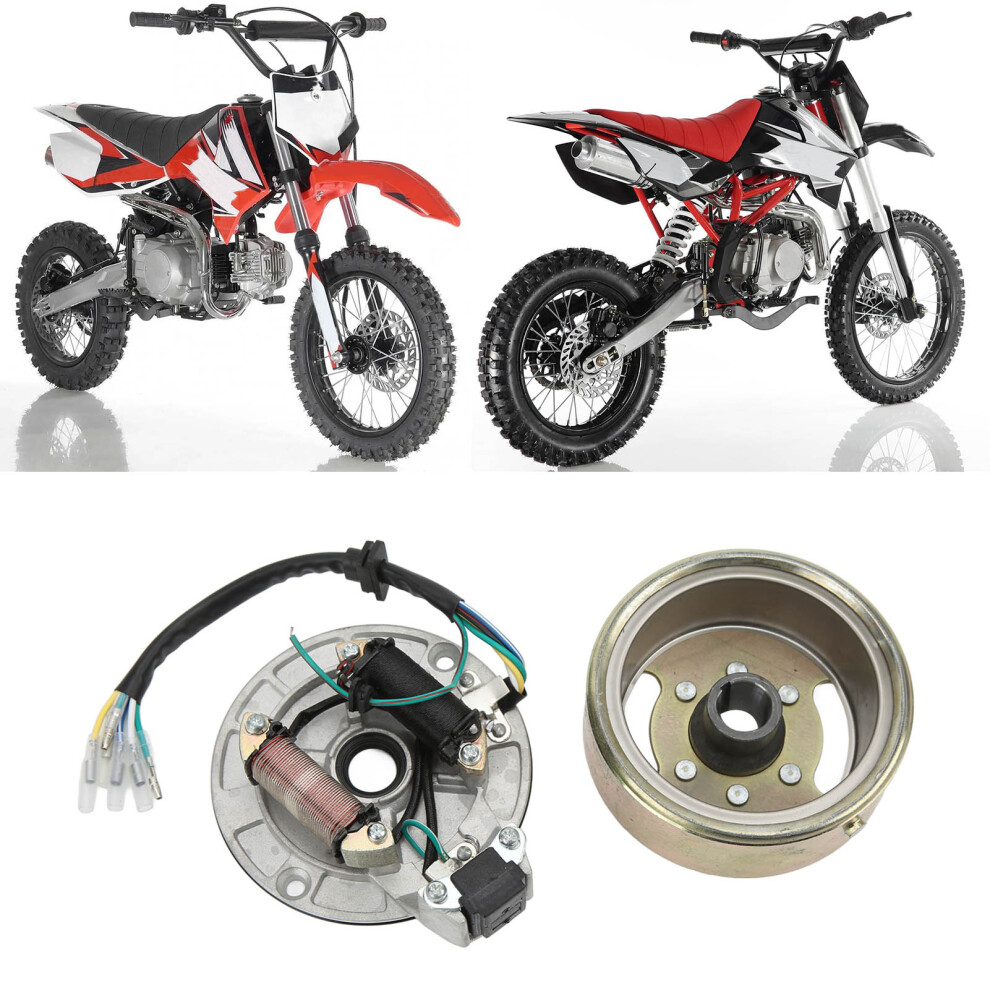 Magneto Stator Flywheel Rotor Kit For 90Cc-140Cc Pit Bike Atv Go Kart 9481390412696
