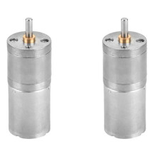 2X 25GA-370 12V Gear Box Motor Speed Reduction Geared Motor for Electronic Lock(300RPM)