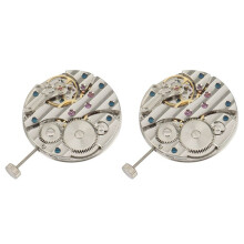 2X Mekanisk Handlindning 6497 St36 Watch Movement P29 44mm Rostfritt Stål Watch Case Fit 6497 Movement Watch