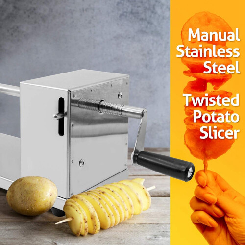 Potato Cutter Machine Spiral Cutting Machine Chips Machine Kitchen Accessories Cooking Tools Chopper Potato Slicer 2