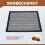 BBQ Grill Grid Mat Non-Stick Mesh Matts Barbeque Reusable Baking Net 2