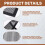 BBQ Grill Grid Mat Non-Stick Mesh Matts Barbeque Reusable Baking Net 6