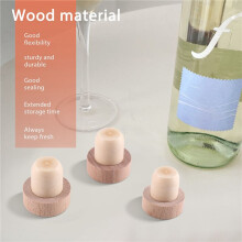 30Pc Wine Bottle T Shaped Wooden Stopper for Wine Wooden Stopper Wine Stopper Reusable Wooden Stopper and Wine Stopper