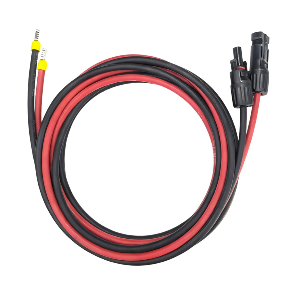 10Awg Solar Panel Extension Cable 10Ft With Ferrule Terminals For Offgrid Charge Controller 9455672110471