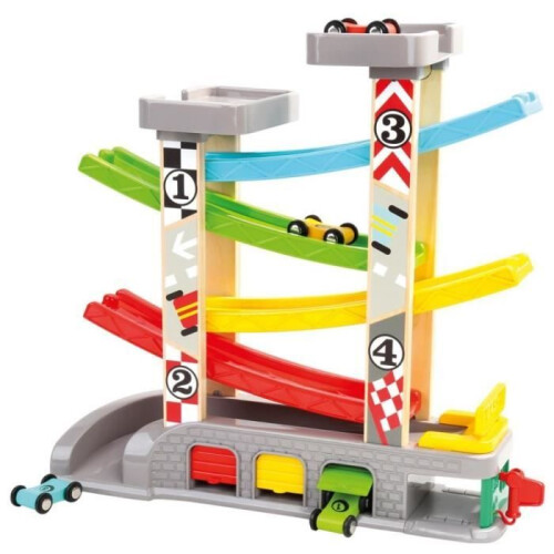 Garage per auto junior Bino 34 x 9 x 33 cm in legno