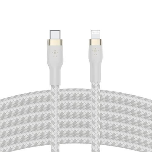 Belkin Cabo USB-C/Lightning - Belkin - Flex - 15W - 3m - Silicone Branco