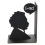 Porta libri in metallo nero Balvi (Albert Einstein) 2