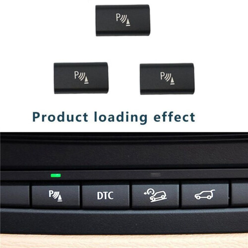 3X Parking  Sensor  Button Cover for  X5 E70 2006-13 X6 E71 2008-14 1