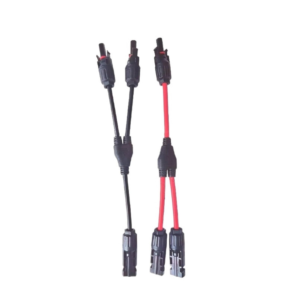 Solar Panel Connector Mc4 Y Type 4Mmâ² 1000V Male To Female Plug For Parallel Wiring 9455672110556